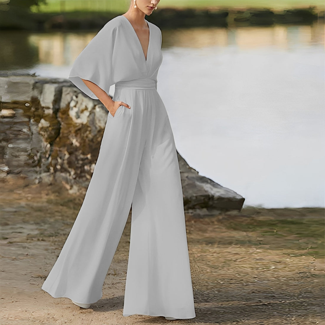 Devora - Kombinezon szykowny i elegancki dla kobiet