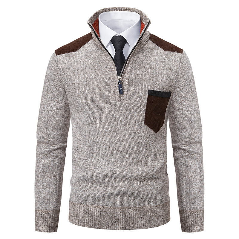 Samuel - Luźny retro sweter dla mężczyzn