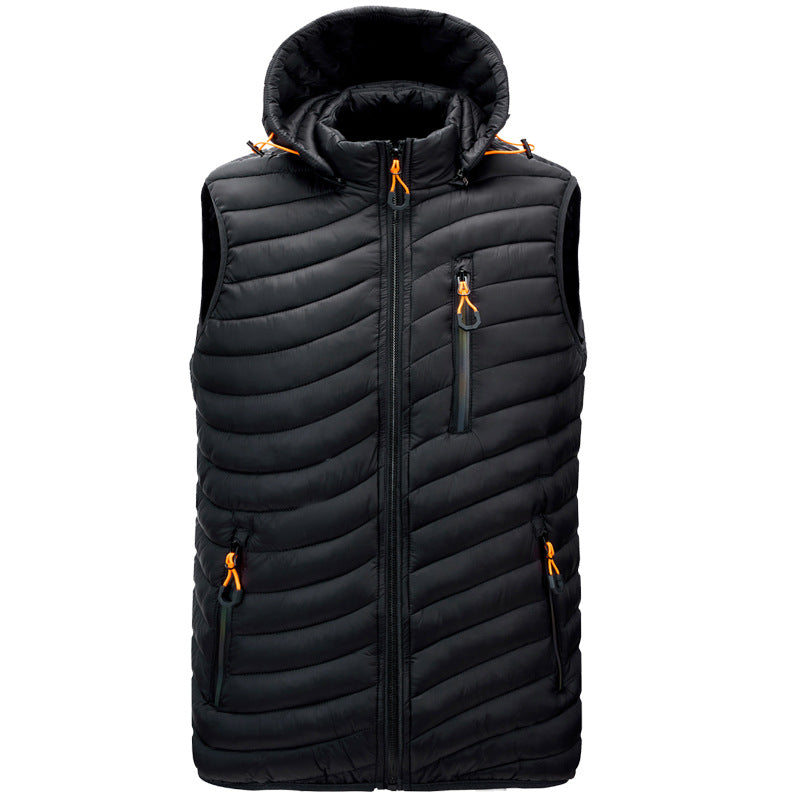 Melvin - Stylowa wiatroszczelna kamizelka outdoor dla mężczyzn