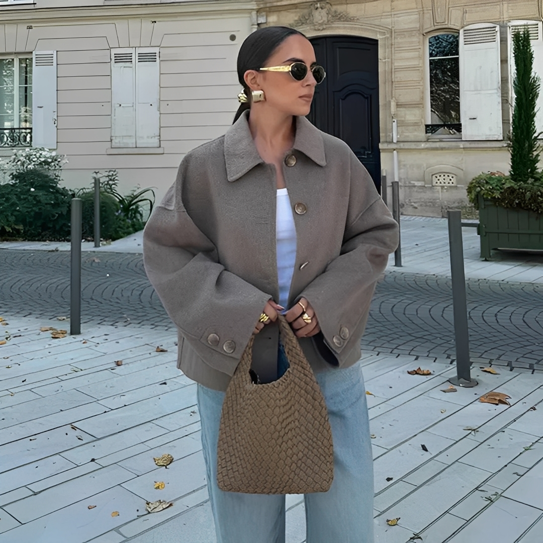 Anaëllene - Kurtka zimowa na co dzień i elegancka dla kobiet