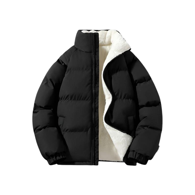 Calvin – Męska kurtka puchowa z wewnętrzną wyściółką z polaru