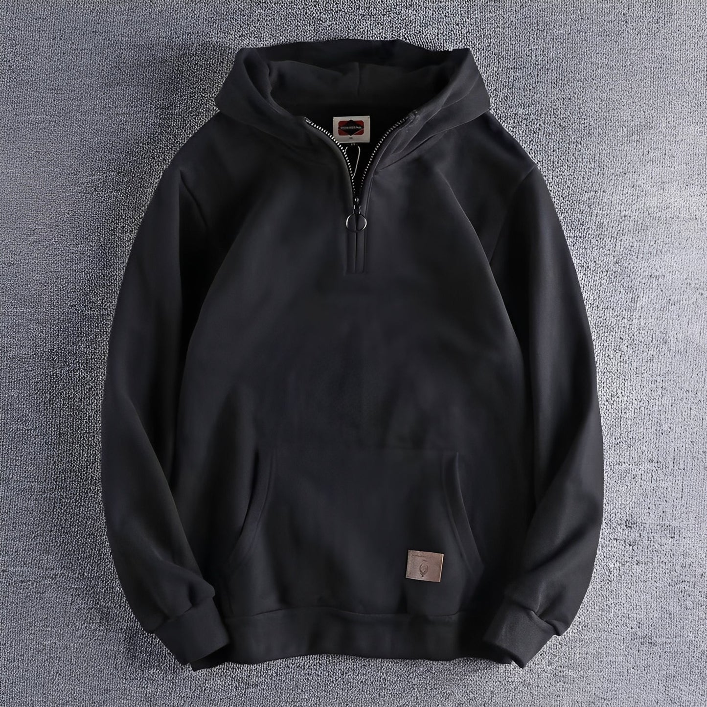 Tommy - Retro-bluza z grubym zamkiem dla mężczyzn
