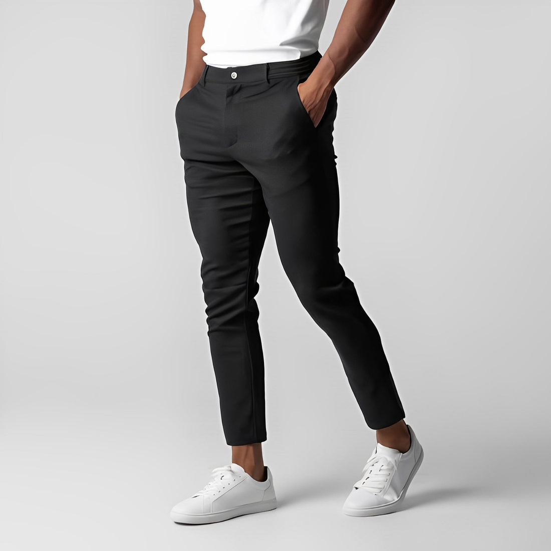 Justine - Luźne Slim-Fit-Chinosy dla Mężczyzn