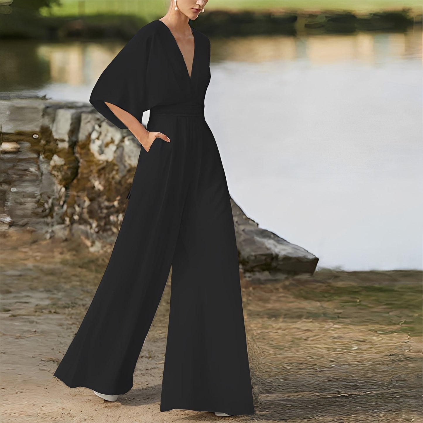 Devora - Kombinezon szykowny i elegancki dla kobiet