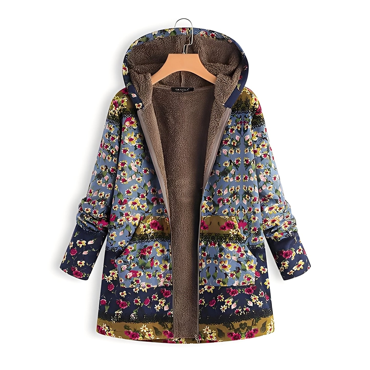 Kayla - Damska kurtka z kapturem w stylu retro