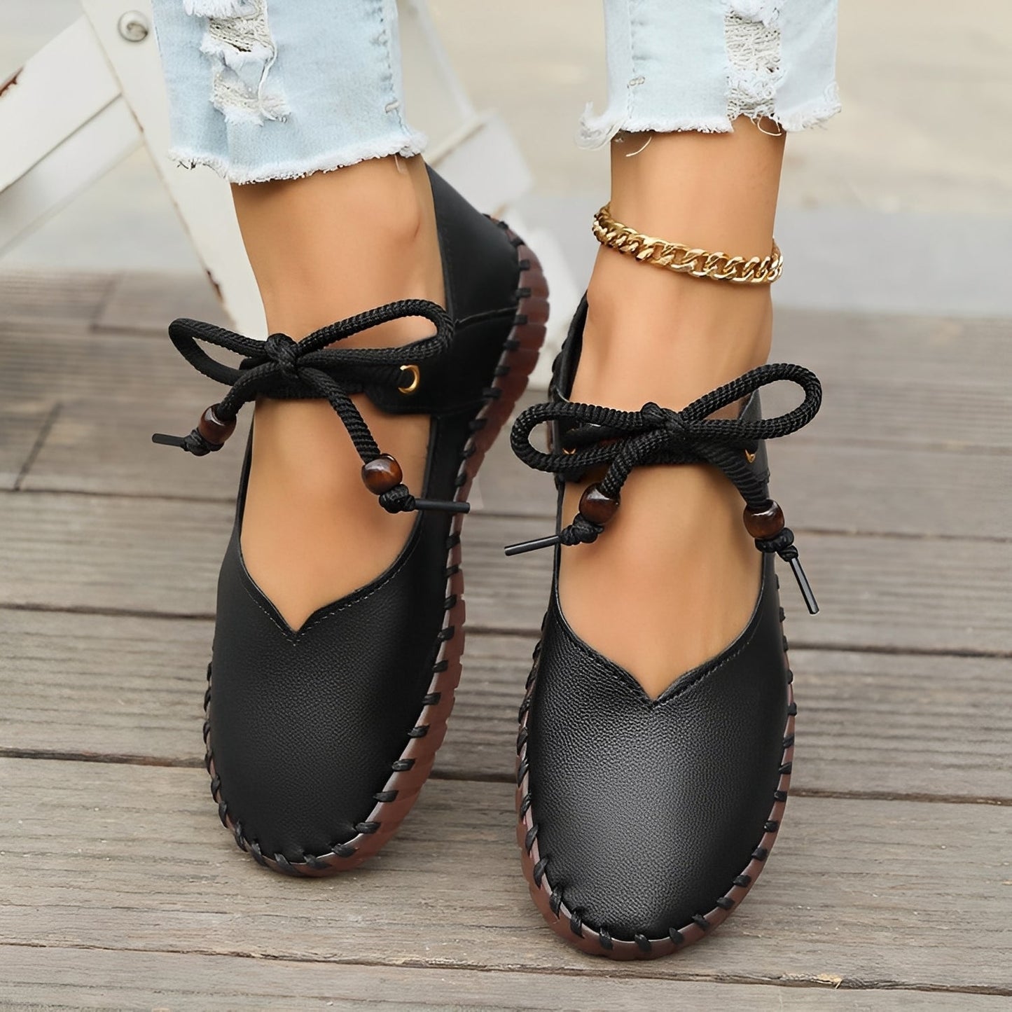 Carla - Klasyczne sznurowane buty z miękką podeszwą dla kobiet