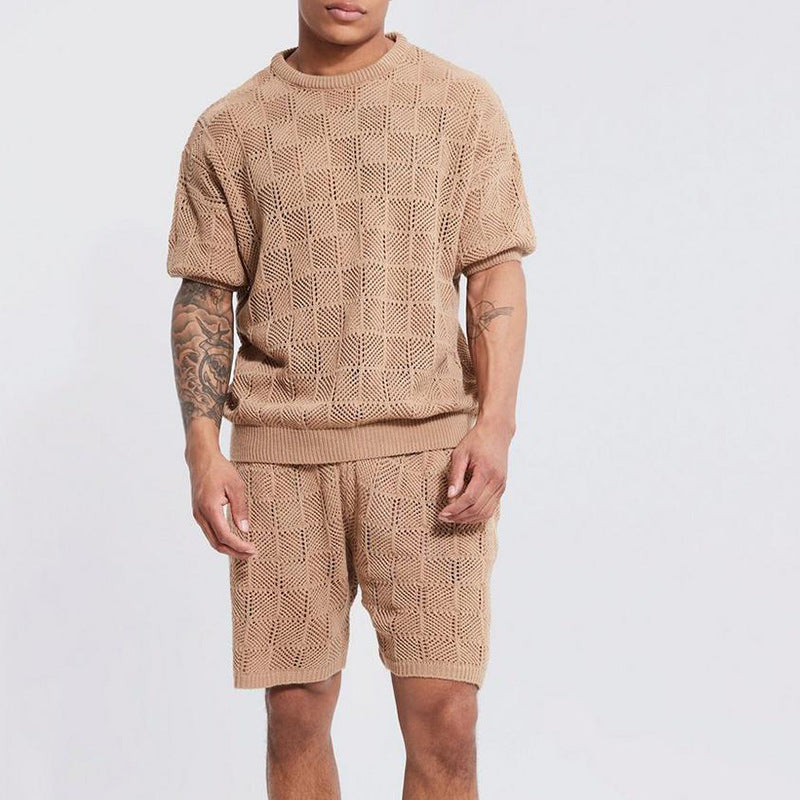 Męski Dwuczęściowy Komplet Streetwear O Luźnym Kroju
