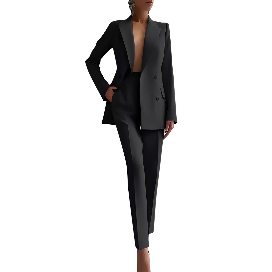 Melissa - Elegancki zestaw z prostym krojem dla kobiet