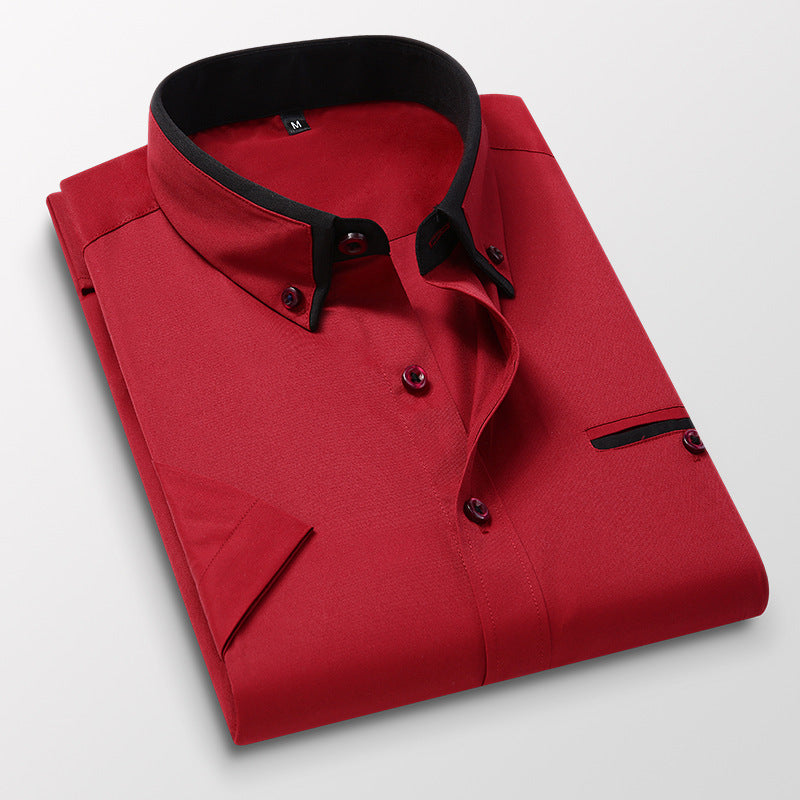Gladwyn - Luźna Slim-Fit Koszula dla Mężczyzn