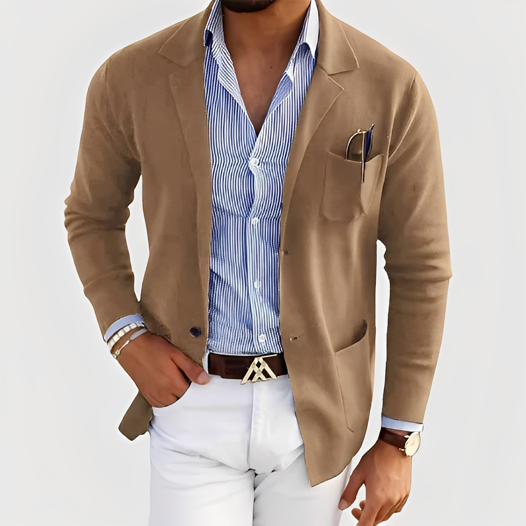 Mathéo - Marynarka slim fit formalna dla mężczyzn