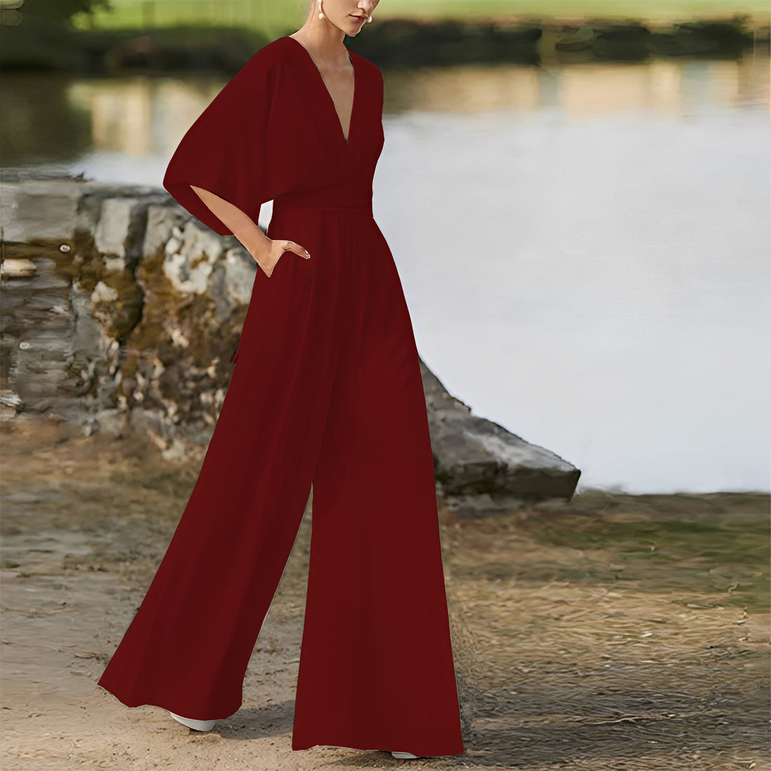 Devora - Kombinezon szykowny i elegancki dla kobiet