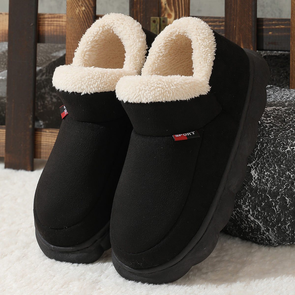 Rebecca - Stylowe, ciepłe pluszowe sneakersy dla kobiet