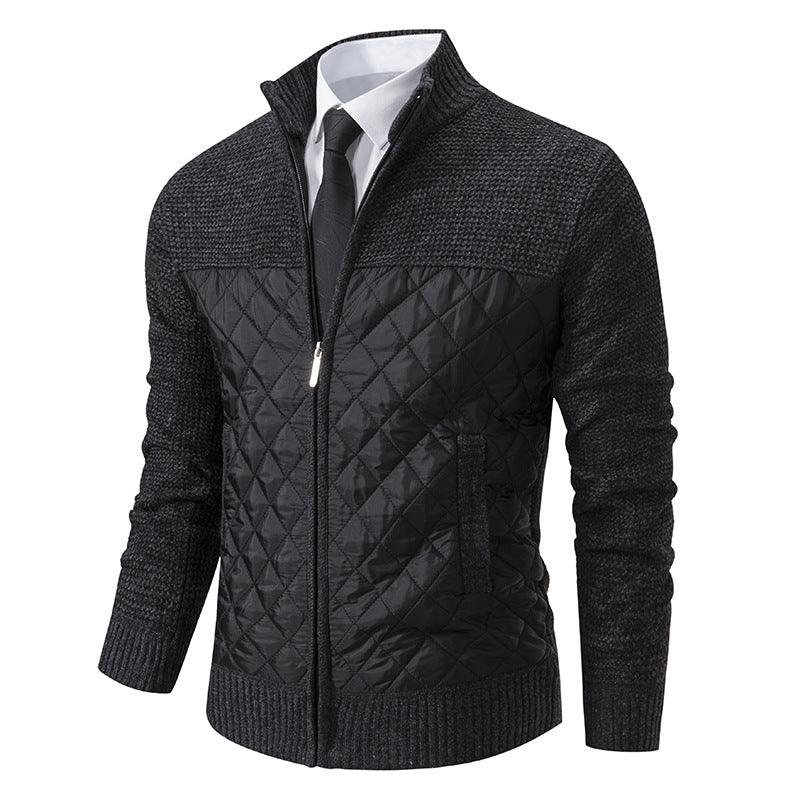 Denton - Stylowa, ciepła Jacquard-Twill-kurtka dla mężczyzn