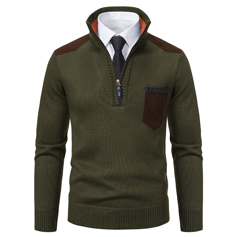 Samuel - Luźny retro sweter dla mężczyzn