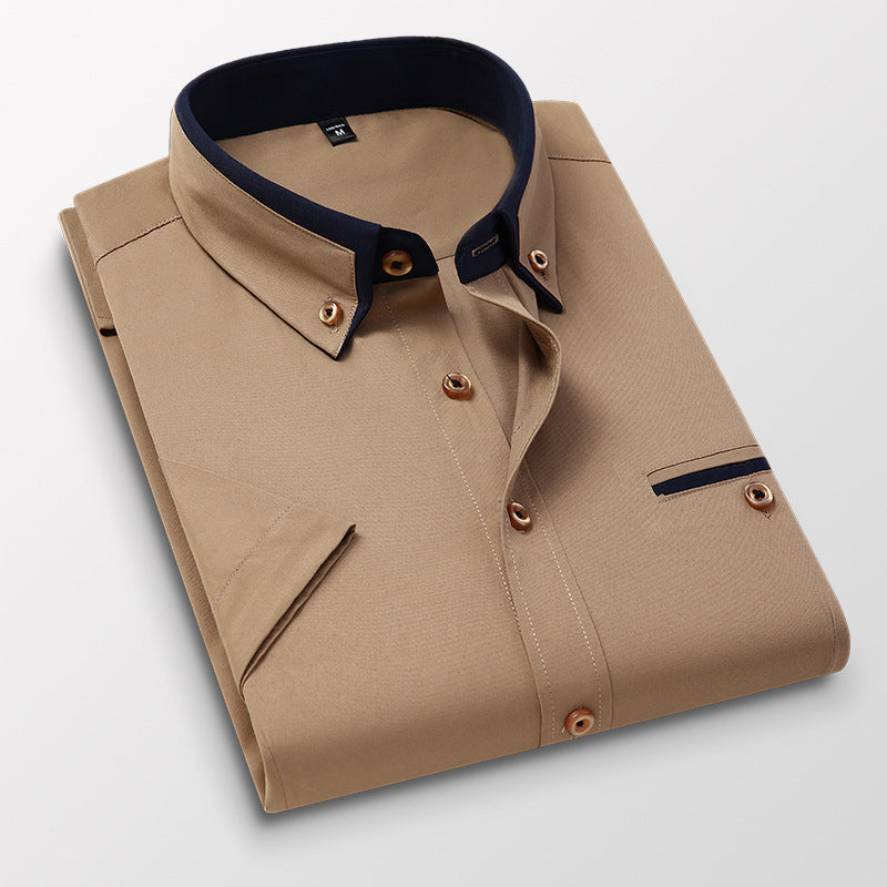 Gladwyn - Luźna Slim-Fit Koszula dla Mężczyzn