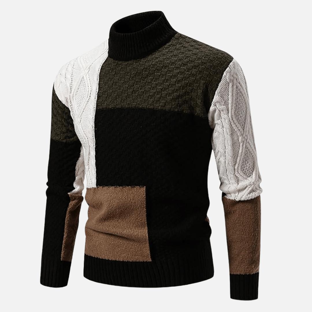 Lekki męski golf prezentowany z przodu