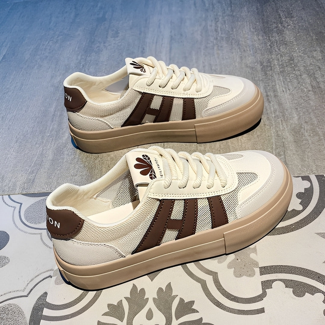 Denny - Modne sznurowane buty dla kobiet