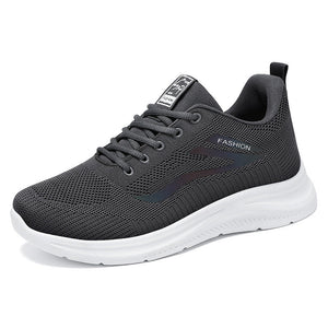 Widok z góry na przewiewne sneakersy unisex do codziennego noszenia