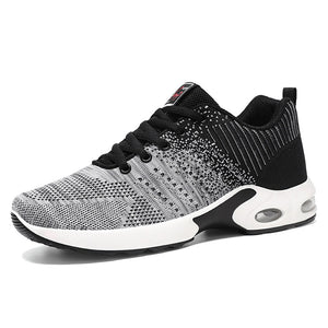 Dzianinowa cholewka lekkich męskich sneakersów sportowych