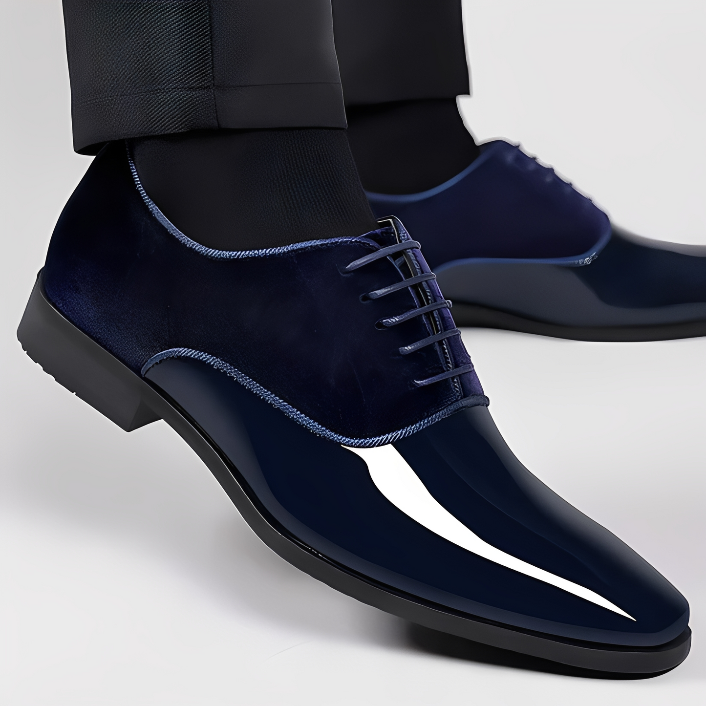 Aareni - Buty skórzane formalne trendy dla mężczyzn