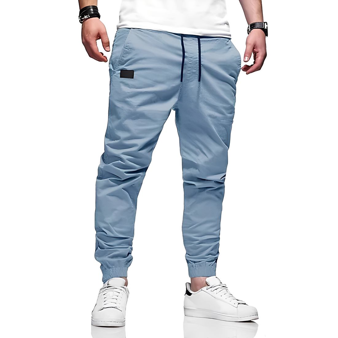 Jeremiah - Stylowe spodnie cargo dla mężczyzn