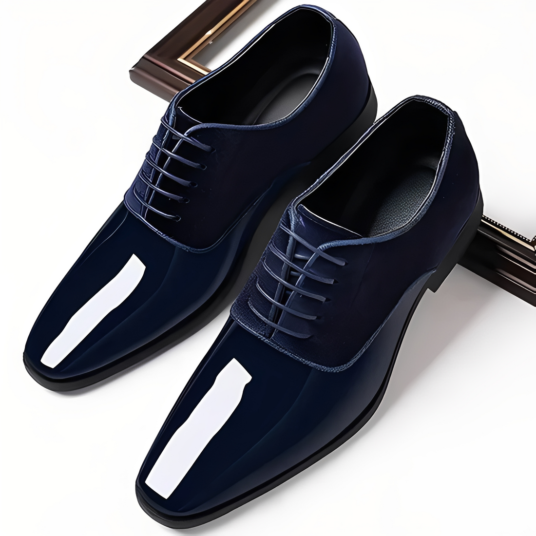 Aareni - Buty skórzane formalne trendy dla mężczyzn