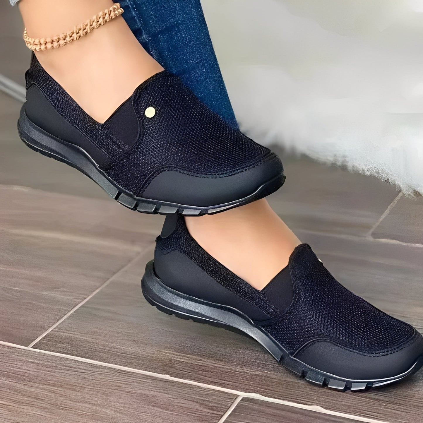 Dorothy - Luźne mesh-slipper dla kobiet