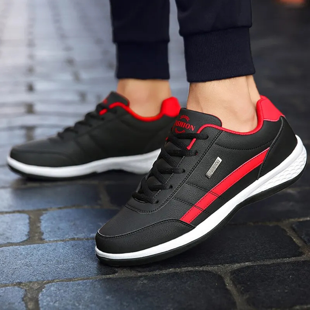 Clarenz - Skóra Ortopedyczne Sneakersy Męskie Komfort