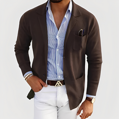 Mathéo - Marynarka slim fit formalna dla mężczyzn