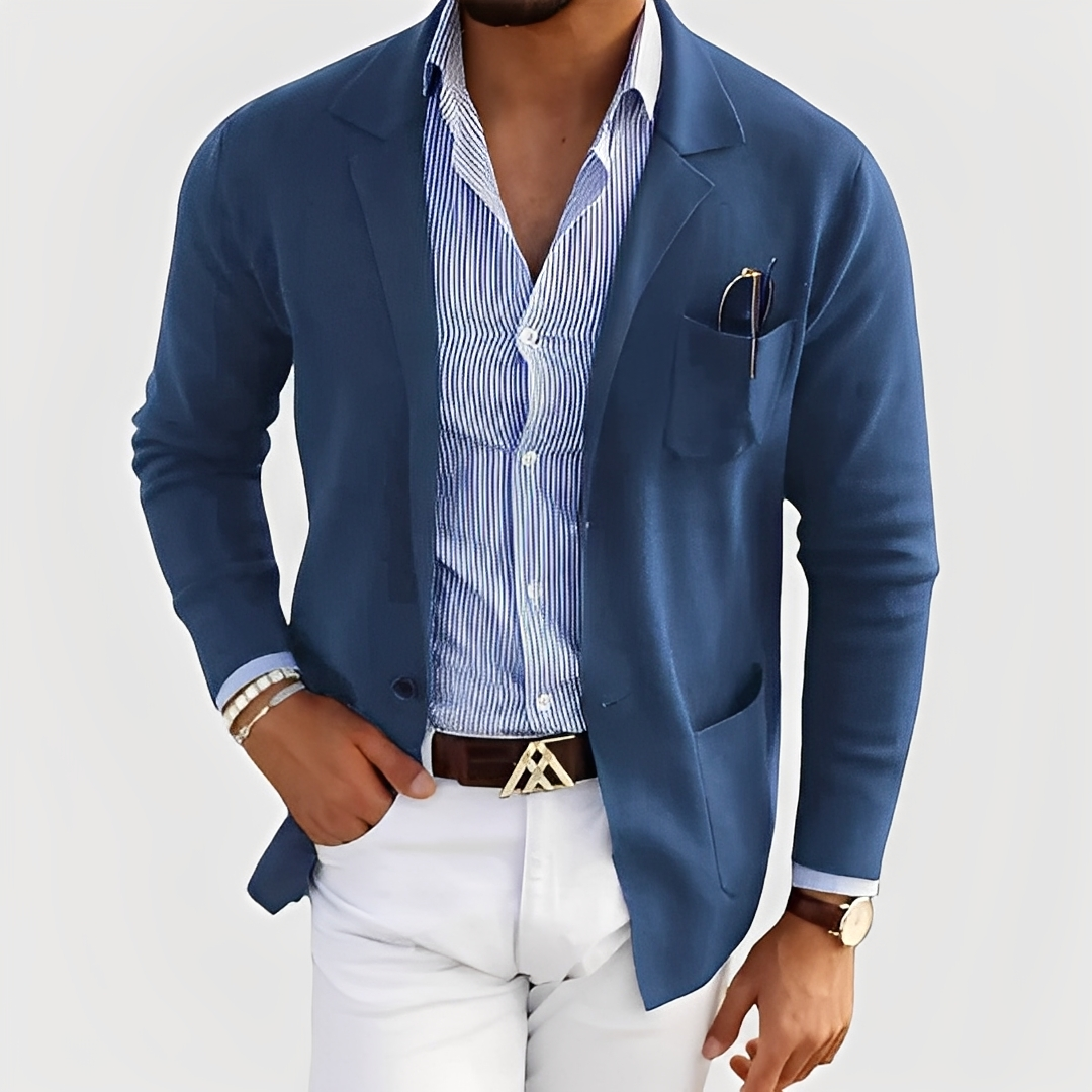 Mathéo - Marynarka slim fit formalna dla mężczyzn
