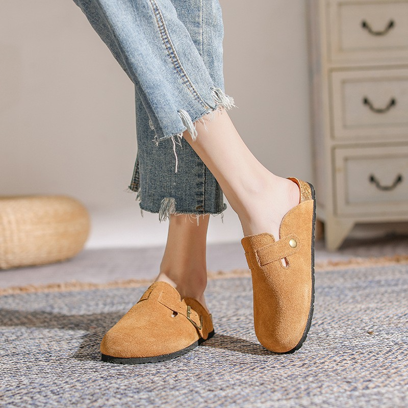 Davina - Unisex mokasyny z zamszu w stylu Old Money