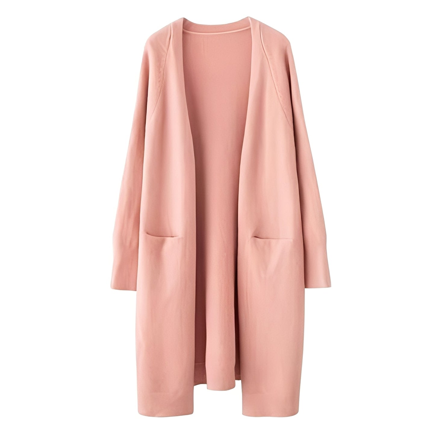 Claudie - Damski, klasyczny, długi kardigan
