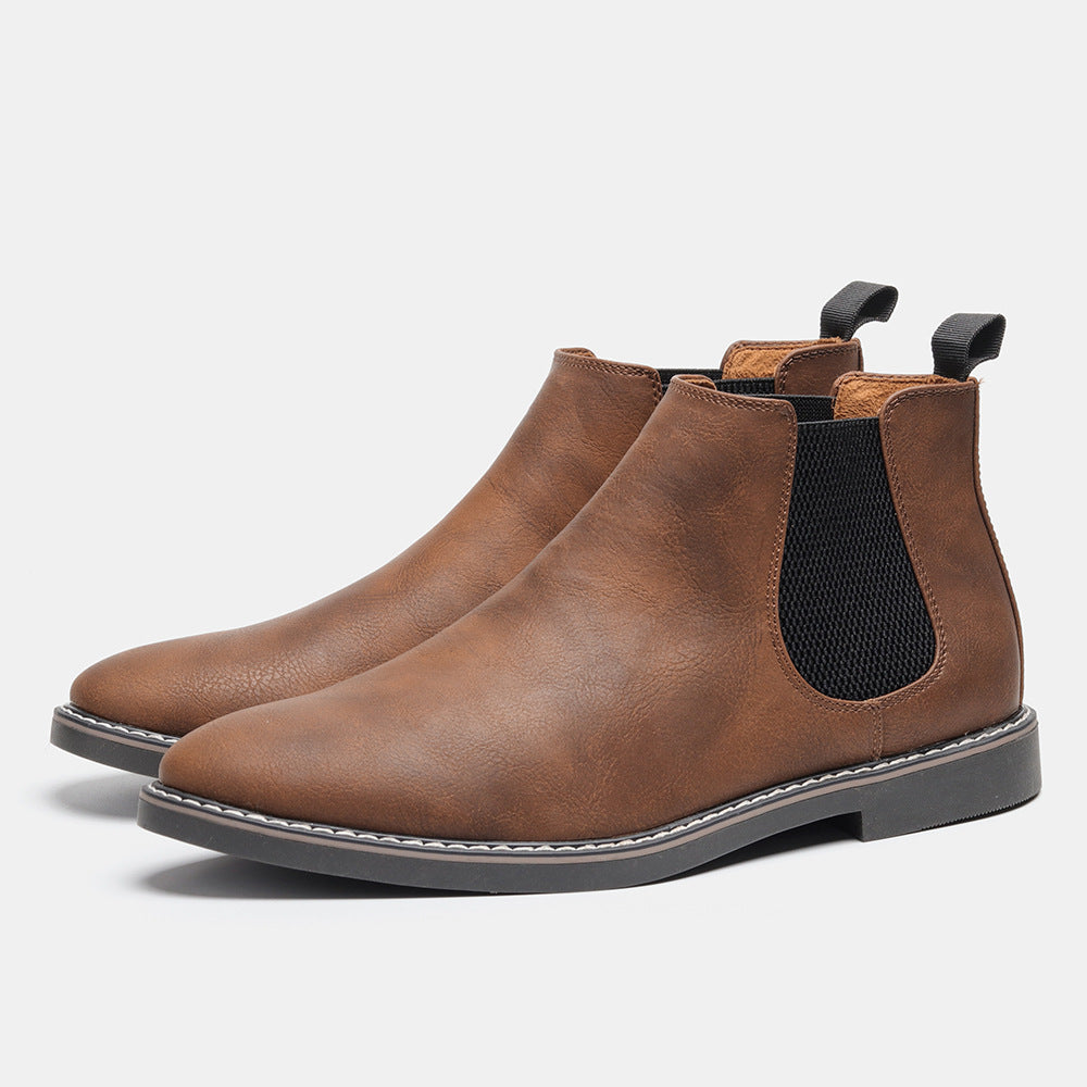 Julian - Eleganckie, casualowe buty Chelsea dla mężczyzn