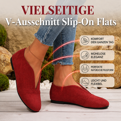 Damskie miękkie buty wsuwane, detal cholewki
