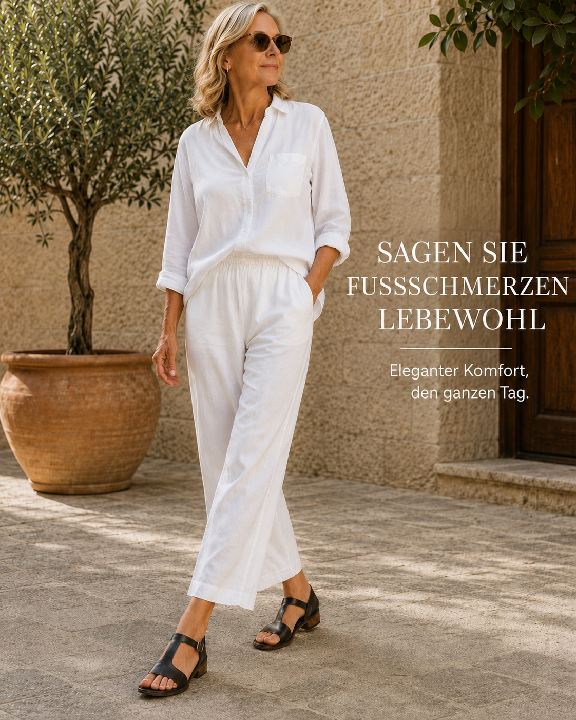 Eleganckie sandały damskie z paskiem widok z tyłu