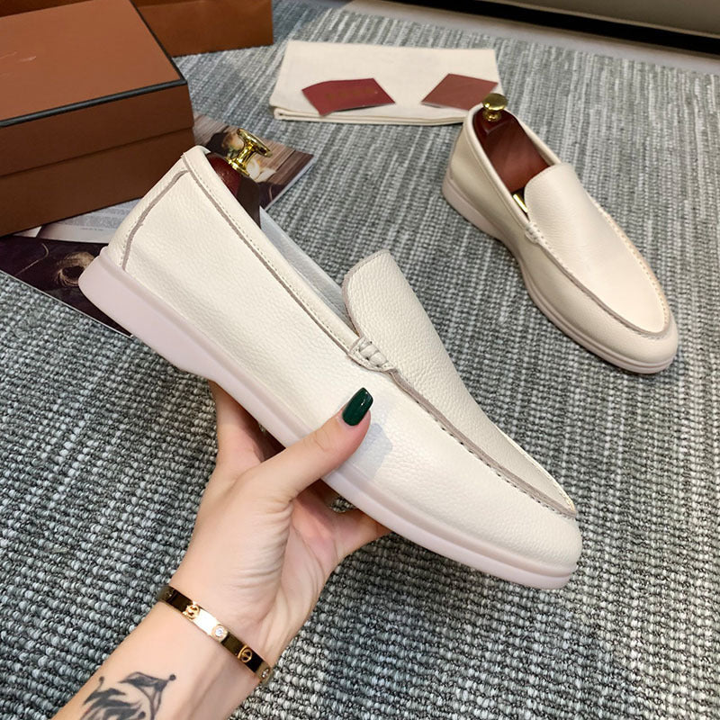 Dexter - Swobodne płaskie skórzane buty dla mężczyzn