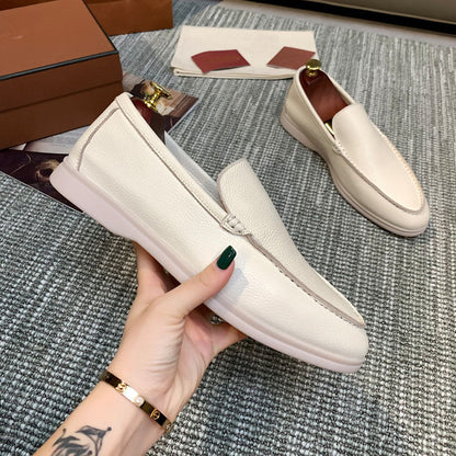 Dexter - Swobodne płaskie skórzane buty dla mężczyzn
