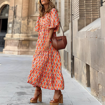 Irénée - Stylowa sukienka boho dla kobiet