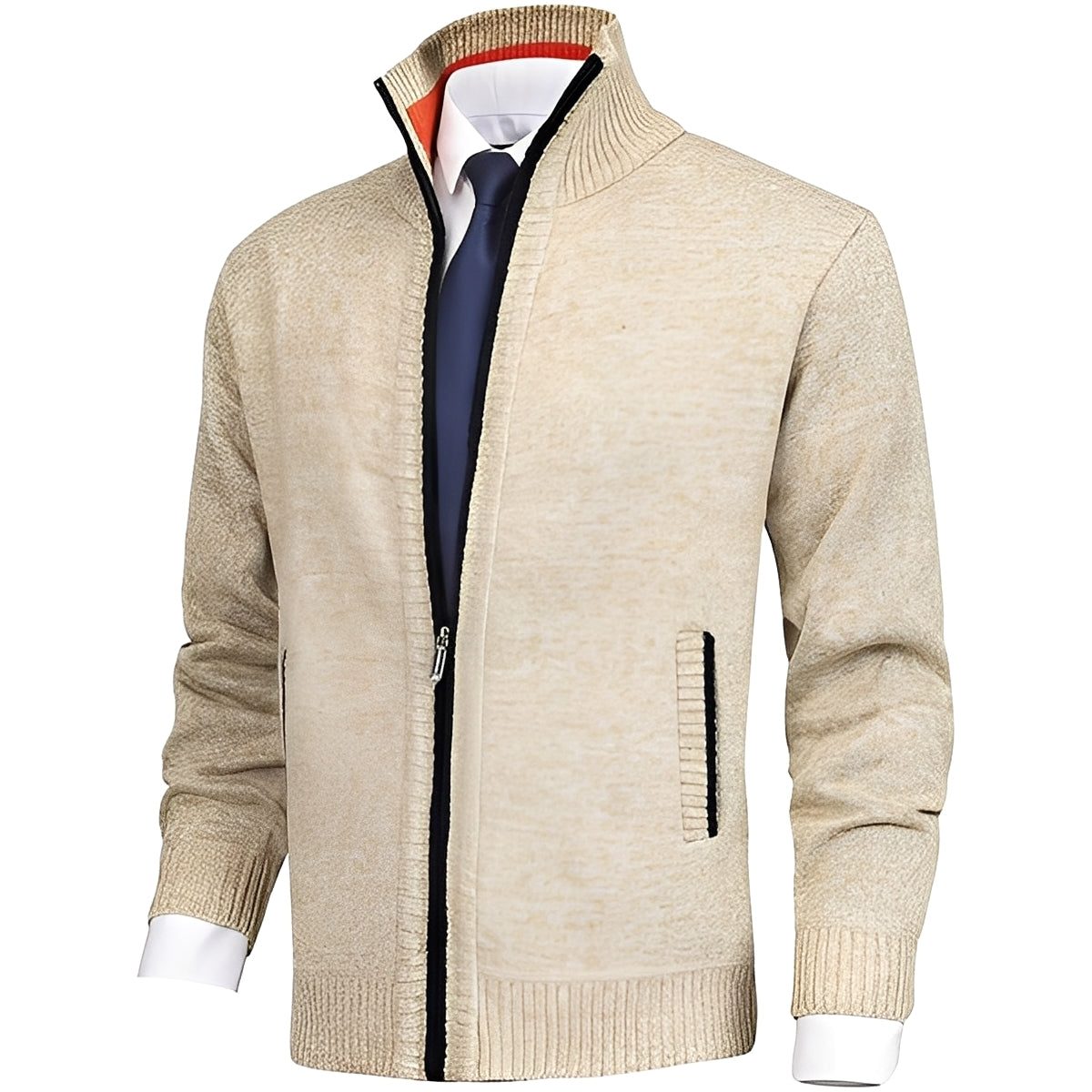 Darnell - Elegancki polarowy sweter dla mężczyzn