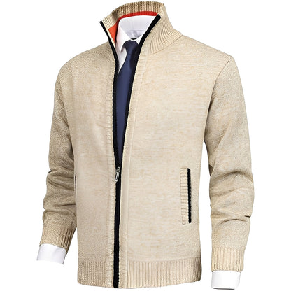 Darnell - Elegancki polarowy sweter dla mężczyzn