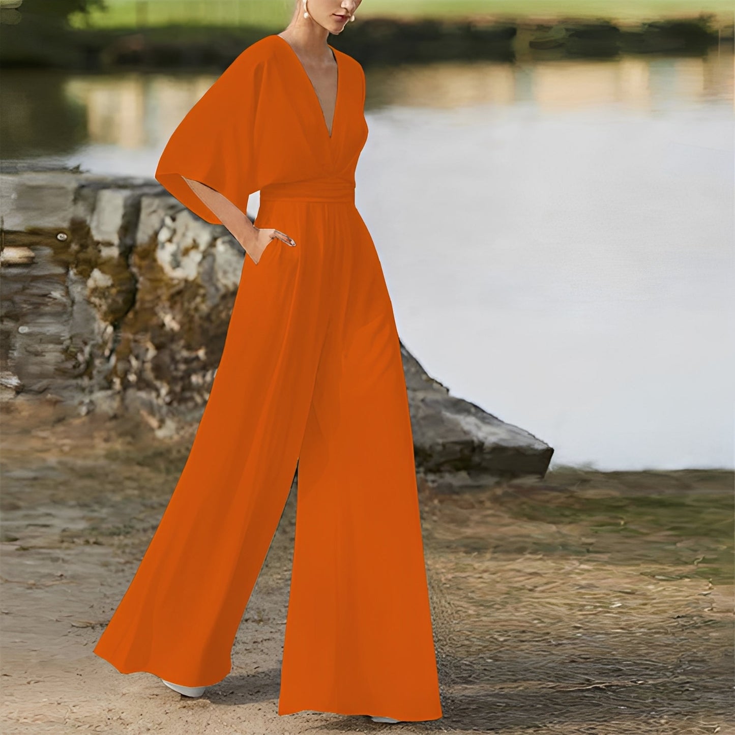 Devora - Kombinezon szykowny i elegancki dla kobiet