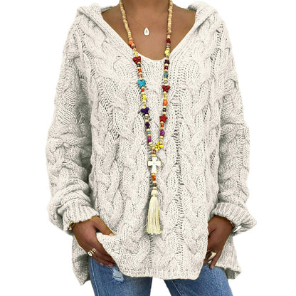 Charlotte - Stylowy, luźno szyty sweter dla kobiet