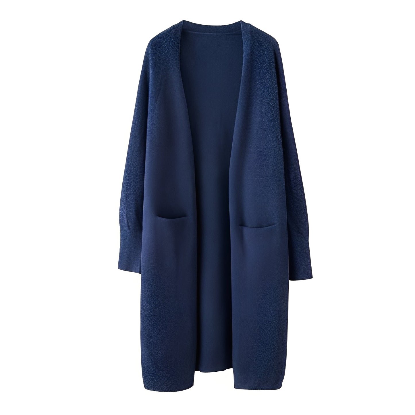 Claudie - Damski, klasyczny, długi kardigan