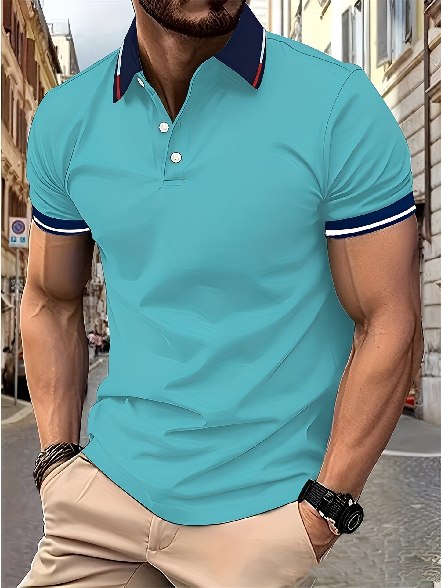 Raymund - Stylowa koszulka polo dla mężczyzn