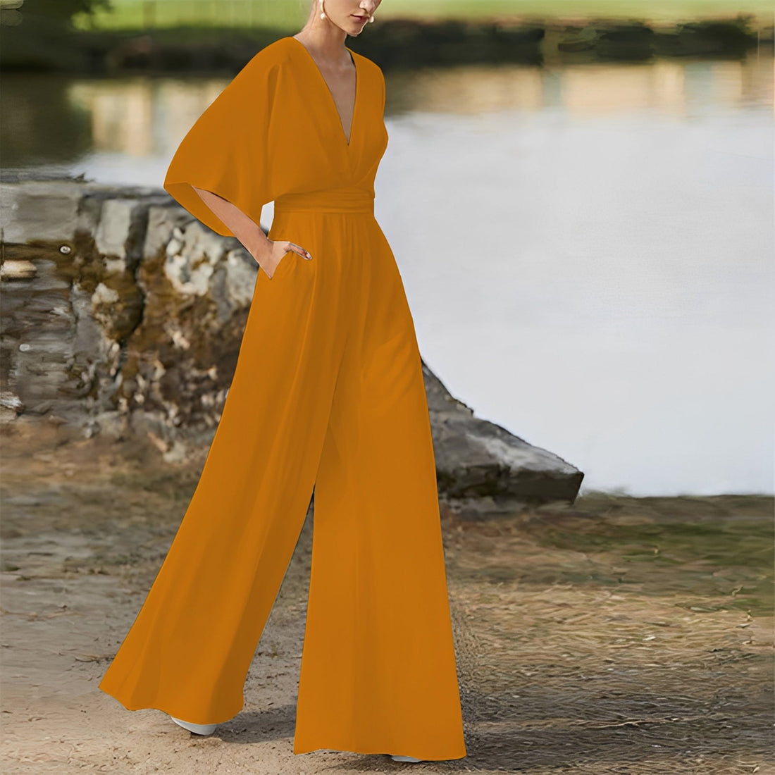 Devora - Kombinezon szykowny i elegancki dla kobiet