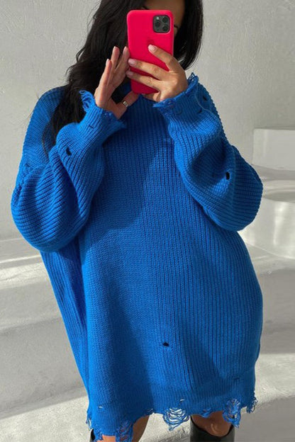 Damski sweter idealny do warstwowych stylizacji