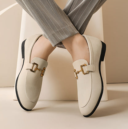 Allen - Eleganckie loafer z zamszu dla mężczyzn