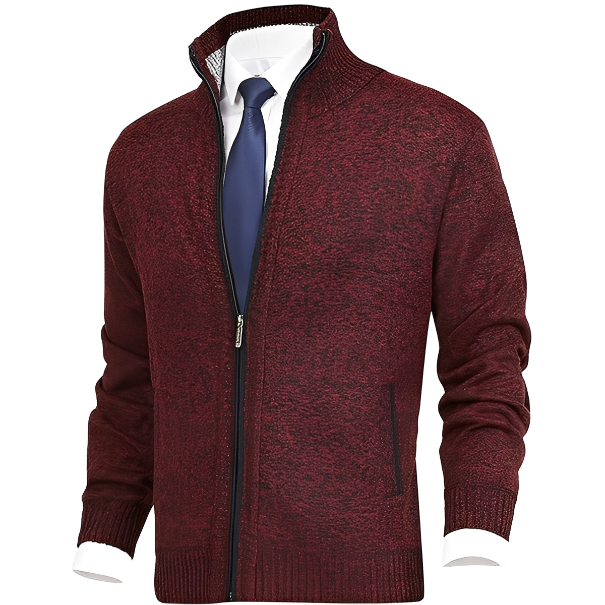 Darnell - Elegancki polarowy sweter dla mężczyzn
