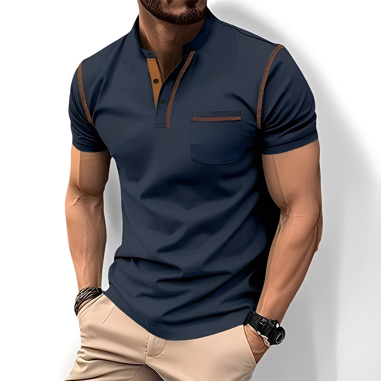 Brandon - Stylowa, wygodna koszulka polo dla mężczyzn