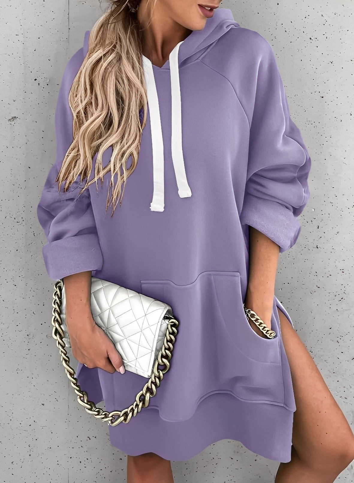Maryellen - Stylowy hoodie w rozmiarze oversize dla kobiet